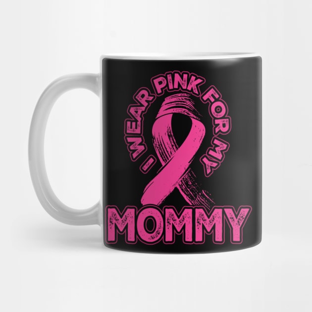 I wear pink for my Mommy by aneisha